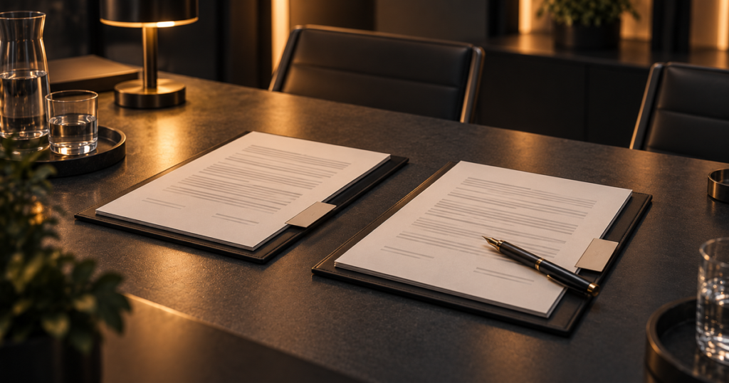 Trin 8 i exit-planen: skiftevilkår på skrift, før I får brug for dem